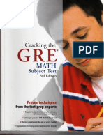 Cracking The GRE Math Test 3e
