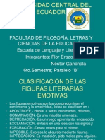 Figuras literarias clasificadas