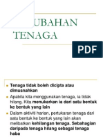 Perubahan Tenaga