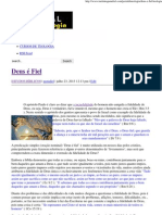 Deus É Fiel - Portal Da Teologia PDF