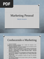 Aula Marketing Pessoal