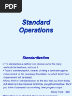 Standard Operations