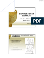 Deshidratación del Gas Natural