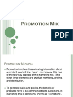 Promotion Mix