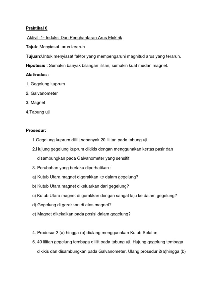 Laporan Amali Pdf