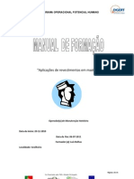 Manual Aplicação de Revestimentos em Madeira