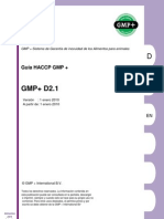 GMP+D2.1 v.2010 Guia HACCP - ESPAÑOL