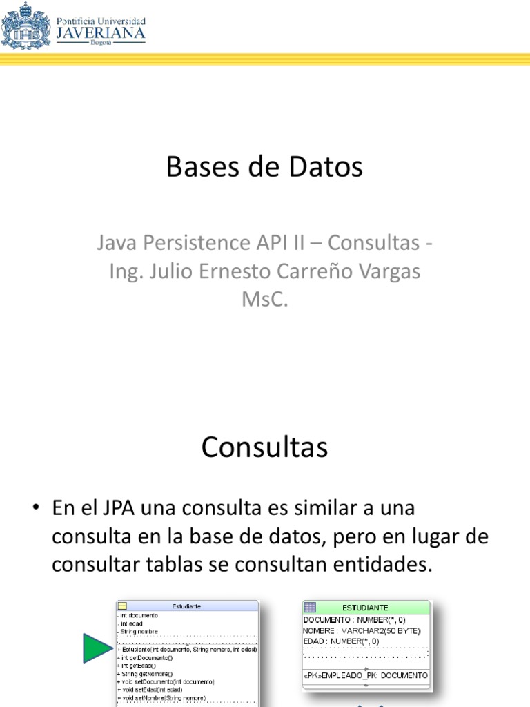 JPQL: Consultas y Relaciones en JPA | PDF | Java (lenguaje de ...