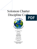 solomon charter discipline code