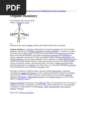 Organic Chemistry