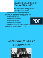 GENERACIÓN 27 VANGUARDISTAS