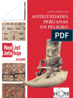 Lista Roja de Antigüedades Peruanas en Peligro