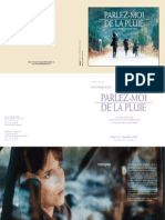 2008 Parlez Moi de La Pluie by Agnes Jaoui With Jean-Pierre Bacri and Jamel Debbouze - Pressbook in French