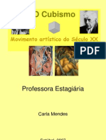 cubismo - movimento artístico do século XX - ppt
