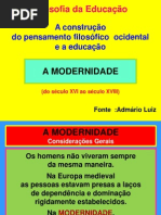 filosofia  da educação