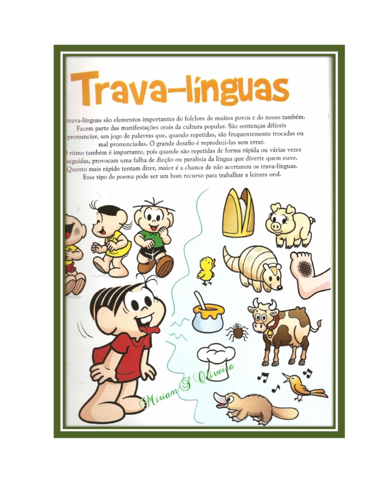 Trava Línguas