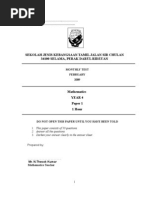 EXAM PAPER YEAR 4  Leaf  Carbon