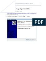 Design Expert Setup Manual en