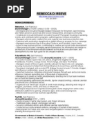 Download Rebecca Reeve Resume by Rebecca Reeve SN16208856 doc pdf