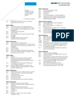 Answer Key: Unit 1 Identity Unit 7 Success