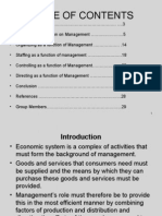Functions of Management - Assignment