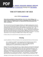 Download The etymology of jizz by David McDonald SN16209649 doc pdf
