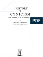 DUDLEY, Donald. A History of Cynicism - From Diogenes To The 6th Century