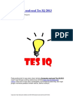 Download Kumpulan Soal Test IQ by Sapto Pranoto SN162101944 doc pdf