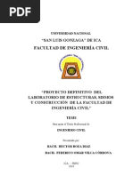 Diseño Estructural Hospital Río Seco | PDF | Análisis estructural