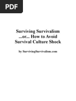 Surviving Survival Is M 3 A