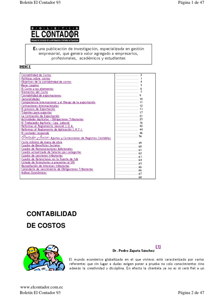 Contabilidad De Costos