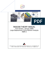 Radioss Theory Manual: 10.0 Version - January 2009 Large Displacement Finite Element Analysis