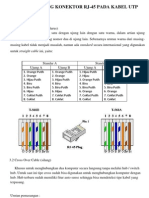 Cara Memasang Konektor RJ-45 Pada Kabel Utp