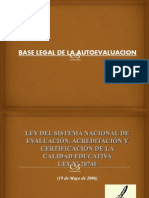 2 BASE LEGAL DE LA AUTOEVALUACION unife.ppt