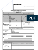 Petitorio: PCT Entrada en Fase Nacional Formulario Ùnico de Solicitud de Patentes