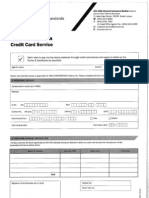 AXA - Credit Card Service - Application Form