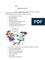 PRIMER DÍA DE CLASES pdf