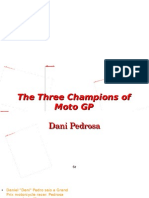 The Three Champions of Moto GP