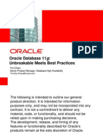 2007-06_Chien_Oracle 11g Intro -- Unbreakable Meets Best Practices