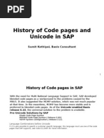 Download History of Code Pages and Unicode in SAP_v20 by Sumit Kothiyal SN16214399 doc pdf