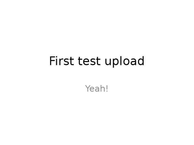 Test Upload | PDF