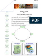 Basic Tools for Process Improvment