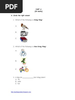 RPT DLP Science Year 1  Magnet  Senses