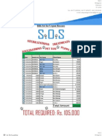 Cost Break Down For Project Day To Day Funds From 16.07.13 To 31.07.2013