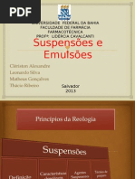 Seminário final - Farmacotécnica