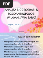 Download Bab 1 Biogeografi Sosioantropologi Jawa Barat by abdulkusnan SN162165307 doc pdf