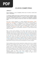 Download Cloud Computing Seminar Abstract by Arjun Komath SN162166169 doc pdf