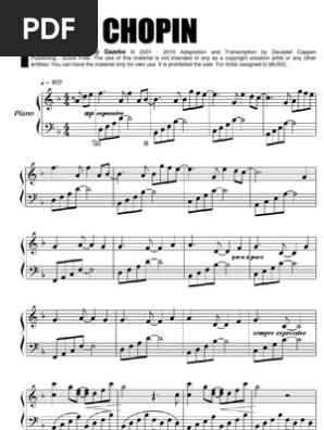 Gazebo - I Like Chopin _Piano Keyboad