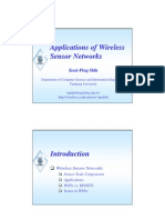 Applications of Wireless Sensor Networks