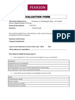 Feedback Form